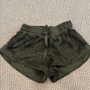 Lululemon Women's Camo athletic Shorts